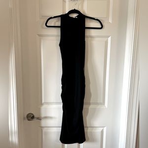 Scrunched Midi Dress